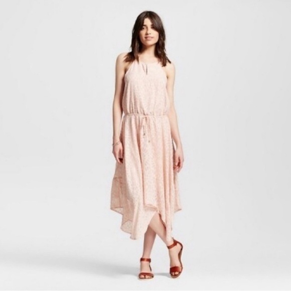 Women’s Mossimo Pink Halter Maxi Dress. SIZE XXL - Picture 1 of 7